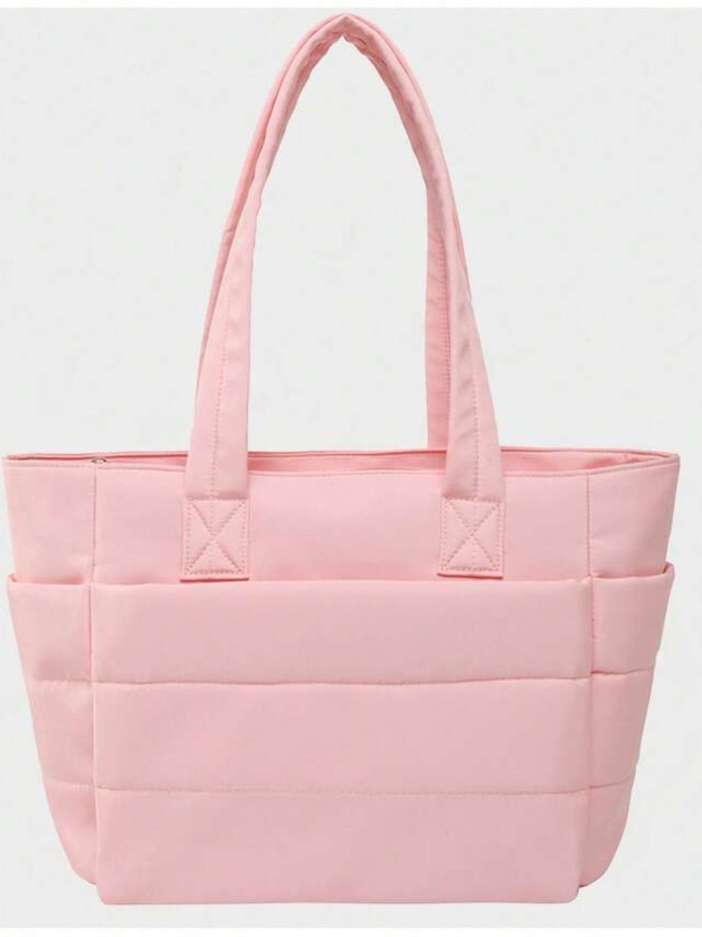 Women’s Padded Tote Bag — Pink